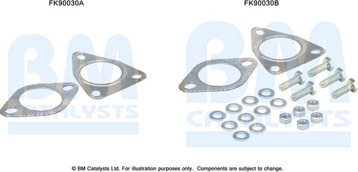 BM Catalysts FK90030 - Монтажный комплект, катализатор abcparts.ee