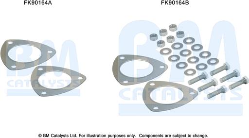 BM Catalysts FK90164 - Монтажный комплект, катализатор abcparts.ee