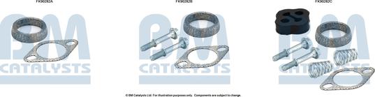 BM Catalysts FK90282 - Монтажный комплект, катализатор abcparts.ee