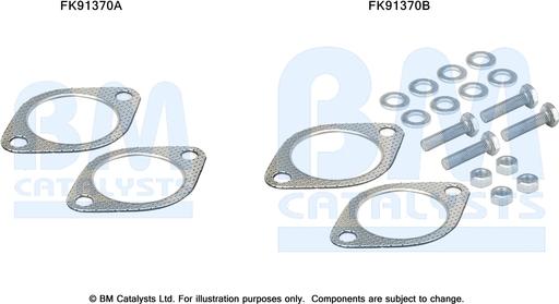 BM Catalysts FK91370 - Монтажный комплект, катализатор abcparts.ee