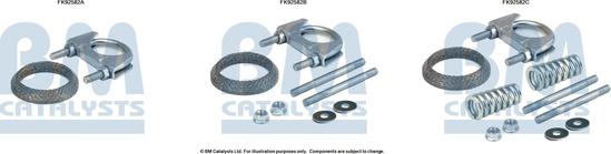 BM Catalysts FK92582 - Монтажный комплект, катализатор abcparts.ee