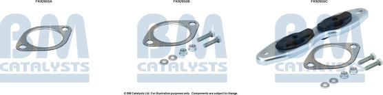 BM Catalysts FK92655 - Монтажный комплект, катализатор abcparts.ee