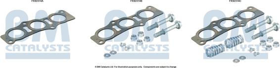 BM Catalysts FK92314 - Монтажный комплект, катализатор abcparts.ee