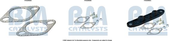 BM Catalysts FK50460 - Монтажный комплект, труба выхлопного газа abcparts.ee