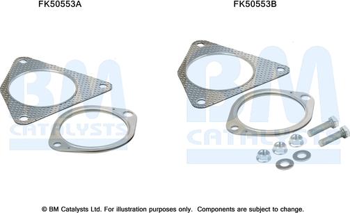 BM Catalysts FK50553 - Монтажный комплект, труба выхлопного газа abcparts.ee