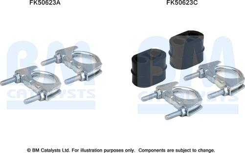 BM Catalysts FK50623 - Монтажный комплект, труба выхлопного газа abcparts.ee