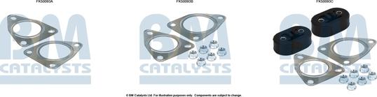 BM Catalysts FK50093 - Монтажный комплект, труба выхлопного газа abcparts.ee