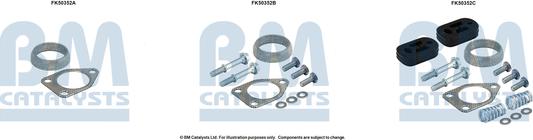 BM Catalysts FK50352 - Монтажный комплект, труба выхлопного газа abcparts.ee