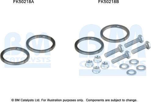 BM Catalysts FK50218 - Монтажный комплект, труба выхлопного газа abcparts.ee