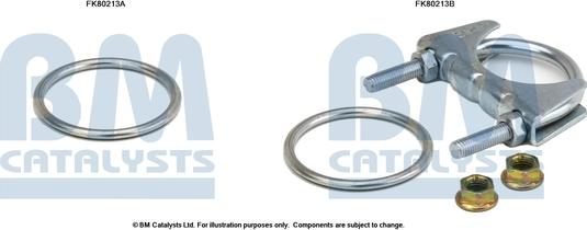 BM Catalysts FK80213 - Монтажный комплект, катализатор abcparts.ee