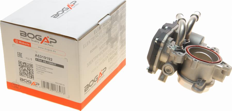 BOGAP A6319192 - Корпус дроссельной заслонки abcparts.ee