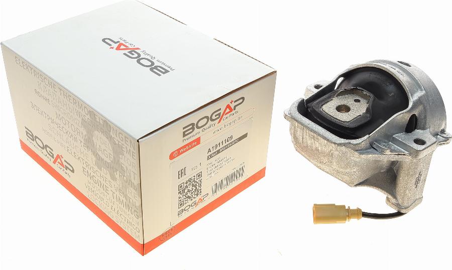 BOGAP A1911109 - Подушка, опора, подвеска двигателя abcparts.ee