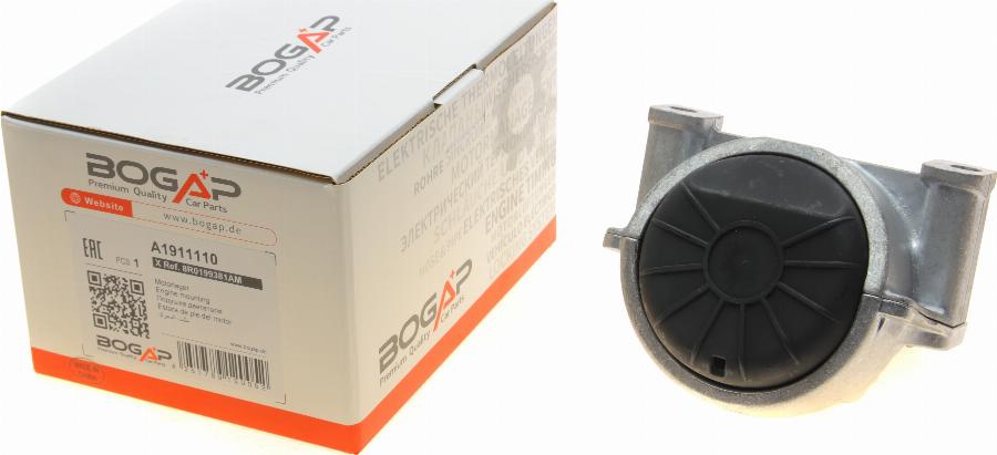BOGAP A1911110 - Подушка, опора, подвеска двигателя abcparts.ee