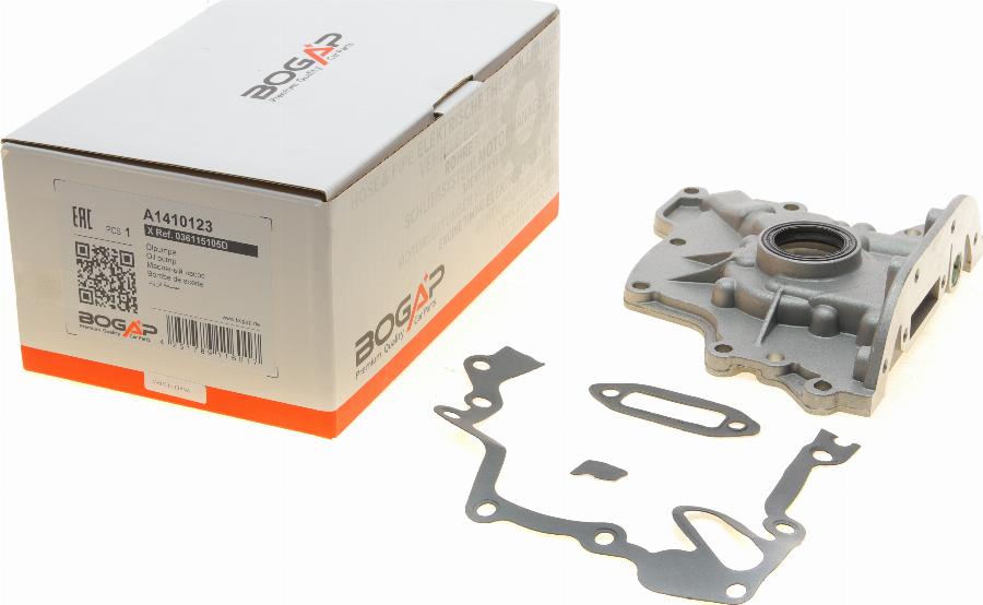 BOGAP A1410123 - Масляный насос abcparts.ee