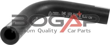 BOGAP A1210189 - Шланг, вентиляция картера abcparts.ee