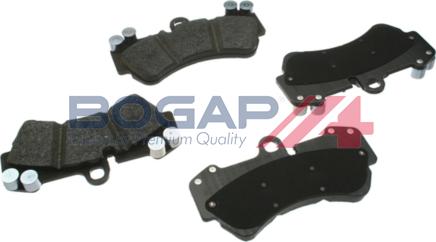 BOGAP A8210116 - Тормозные колодки, дисковые, комплект abcparts.ee
