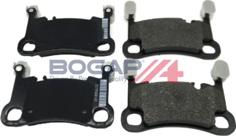 BOGAP A8210302 - Тормозные колодки, дисковые, комплект abcparts.ee