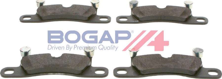 BOGAP A8210328 - Тормозные колодки, дисковые, комплект abcparts.ee