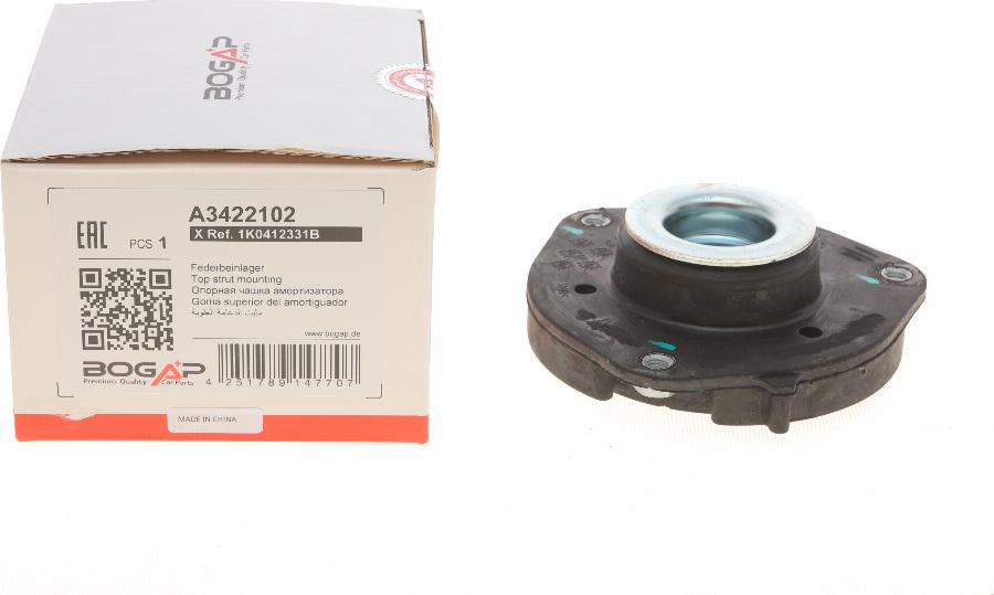 BOGAP A3422102 - Опора стойки амортизатора, подушка abcparts.ee