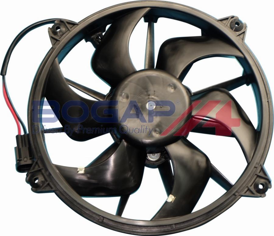 BOGAP P4243104 - Вентилятор, охлаждение двигателя abcparts.ee