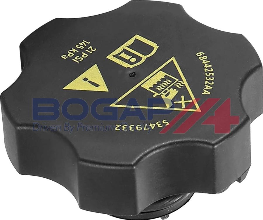 BOGAP W4211101 - Крышка, резервуар охлаждающей жидкости abcparts.ee