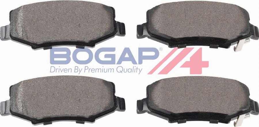 BOGAP W8210102 - Тормозные колодки, дисковые, комплект abcparts.ee