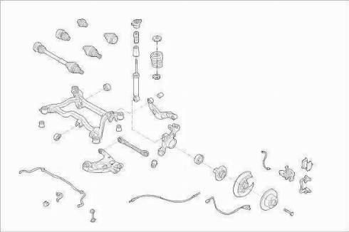 BOGE AUDI-A4AV-RB009 - Подвеска колеса abcparts.ee