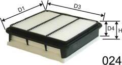 BÖLK BOL-B031053 - Воздушный фильтр двигателя abcparts.ee