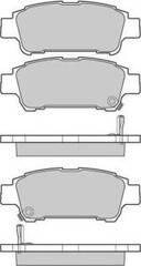 BÖLK BOL-D021026 - Тормозные колодки, дисковые, комплект abcparts.ee