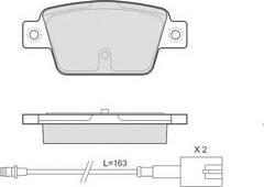 BÖLK BOL-G091124 - Тормозные колодки, дисковые, комплект abcparts.ee
