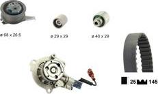 BÖLK BOL-N080002 - Водяной насос + комплект зубчатого ремня ГРМ abcparts.ee