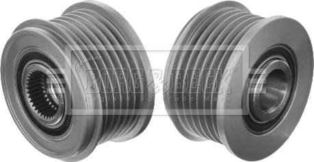 Borg & Beck BBA5042 - Шкив генератора, муфта abcparts.ee