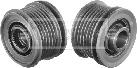 Borg & Beck BBA5009 - Шкив генератора, муфта abcparts.ee
