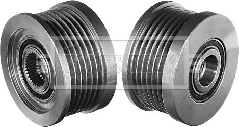 Borg & Beck BBA5018 - Шкив генератора, муфта abcparts.ee