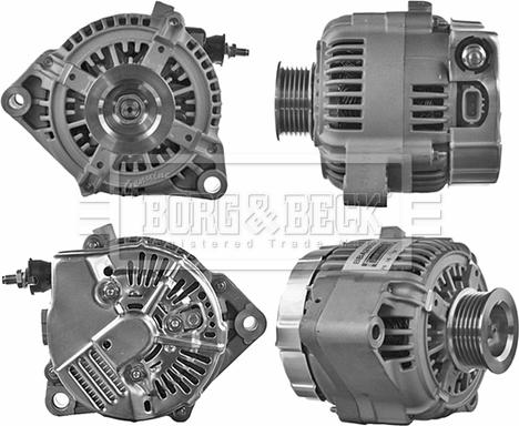 Borg & Beck BBA2602 - Генератор abcparts.ee