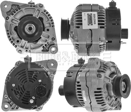 Borg & Beck BBA2069 - Генератор abcparts.ee