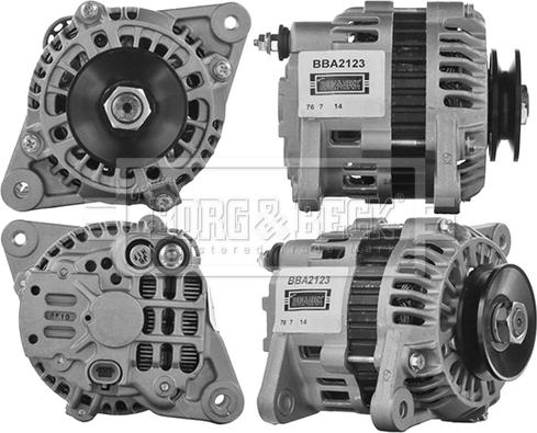 Borg & Beck BBA2123 - Генератор abcparts.ee