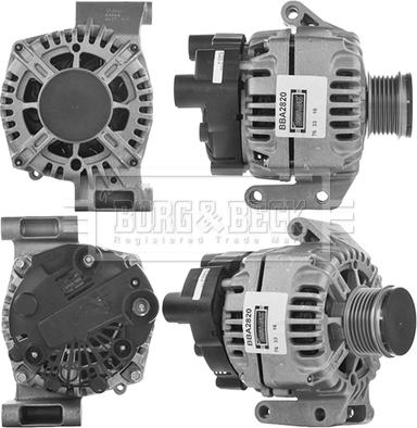 Borg & Beck BBA2820 - Генератор abcparts.ee