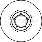 Borg & Beck BBD4969 - Тормозной диск abcparts.ee
