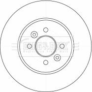 Borg & Beck BBD4531 - Тормозной диск abcparts.ee