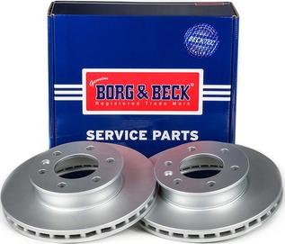 Borg & Beck BBD4570 - Тормозной диск abcparts.ee
