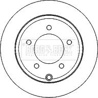 Borg & Beck BBD4819 - Тормозной диск abcparts.ee