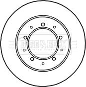 BENDIX 561352 - Тормозной диск abcparts.ee
