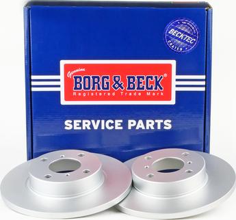 Borg & Beck BBD4300 - Тормозной диск abcparts.ee