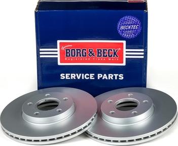 Borg & Beck BBD4316 - Тормозной диск abcparts.ee
