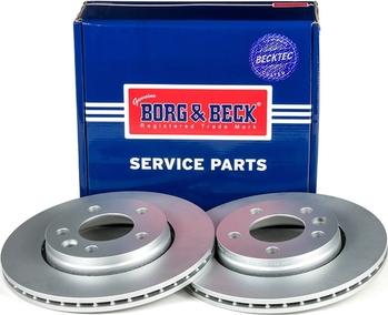 Borg & Beck BBD4387 - Тормозной диск abcparts.ee