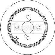 Borg & Beck BBD4378 - Тормозной диск abcparts.ee