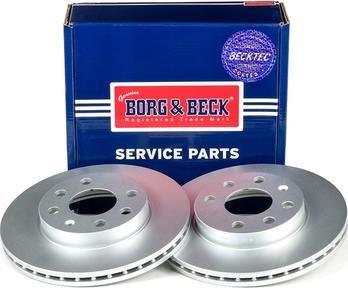 Borg & Beck BBD4252 - Тормозной диск abcparts.ee