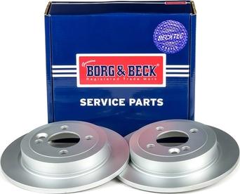 Borg & Beck BBD4257 - Тормозной диск abcparts.ee