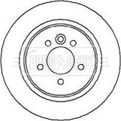 Borg & Beck BBD4228 - Тормозной диск abcparts.ee